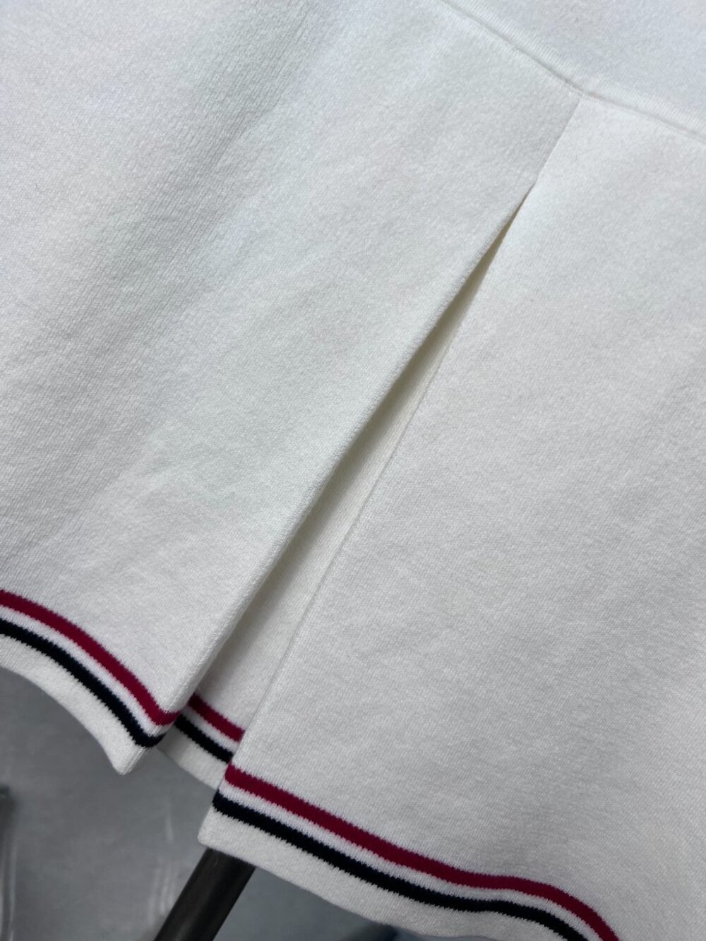 Thom Browne Stripe Pleated Tennis Mini Dress - Picture 8 of 11